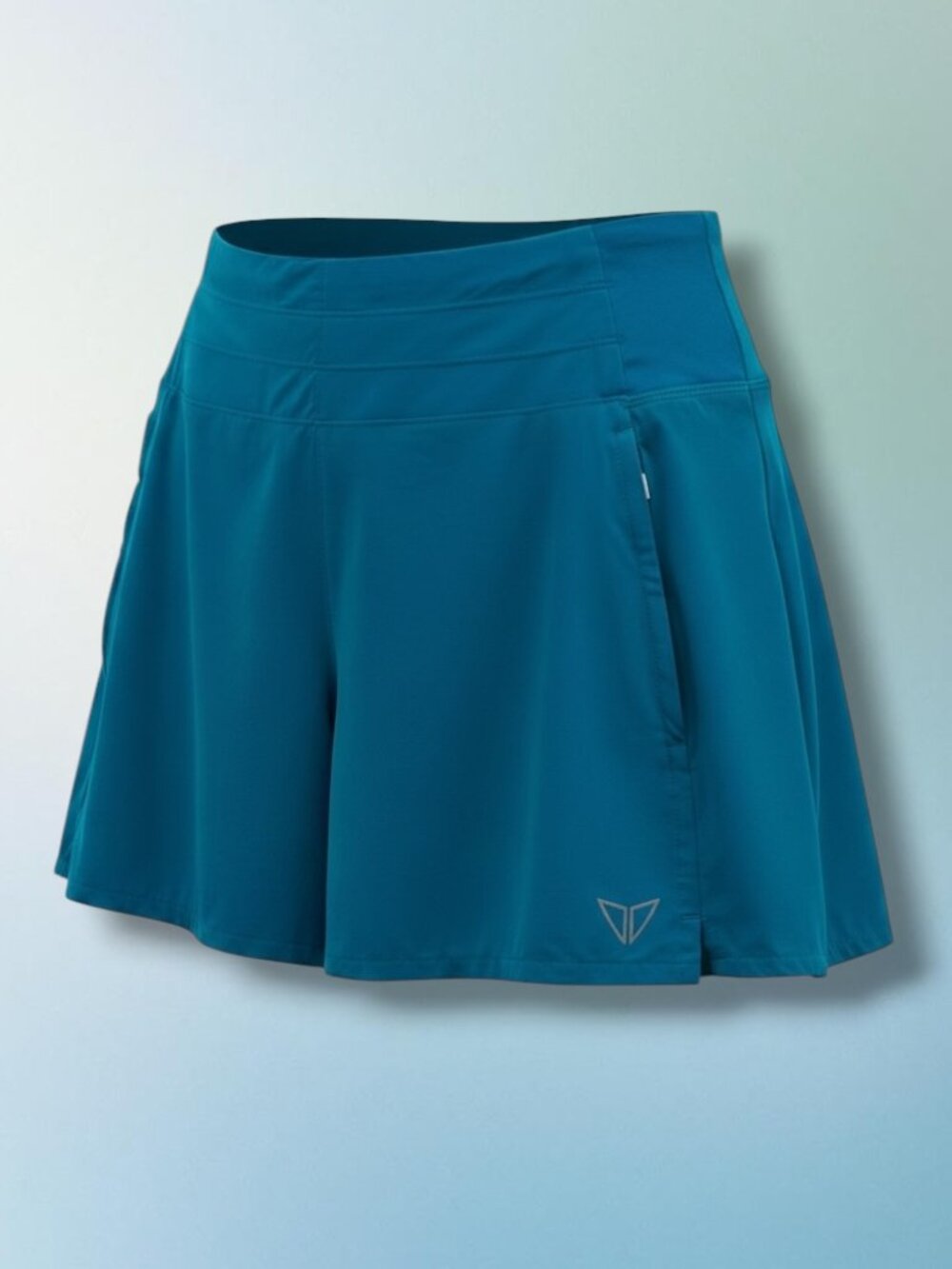Korsa Roadrunner Sports 5" Lined Turquoise‎ Athletic Running Shorts Size S